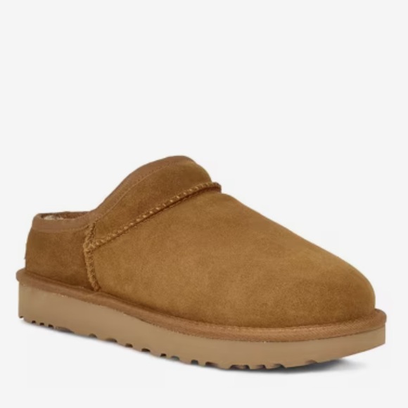 UGG Shoes - UGG Tan Cognac Suede Slip-On Shoes Loafers Women’s Size 7